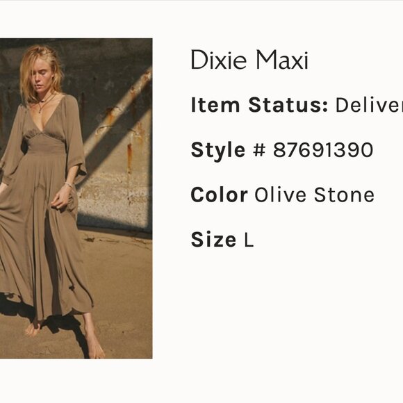 FreePeople Dixie Maxi Dress - Picture 2 of 2